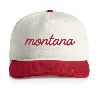 Montana Cursive 2 Tone Cap
