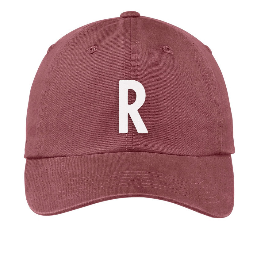 Custom Initial Baseball Cap