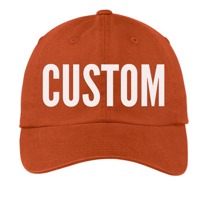Custom Baseball Cap - Large | Bold