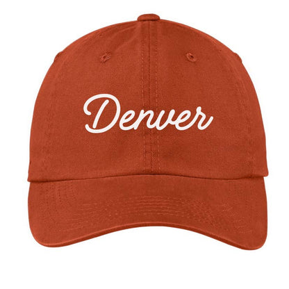 Denver Cursive Baseball Cap