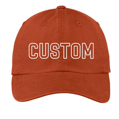 Custom Baseball Cap - Outline