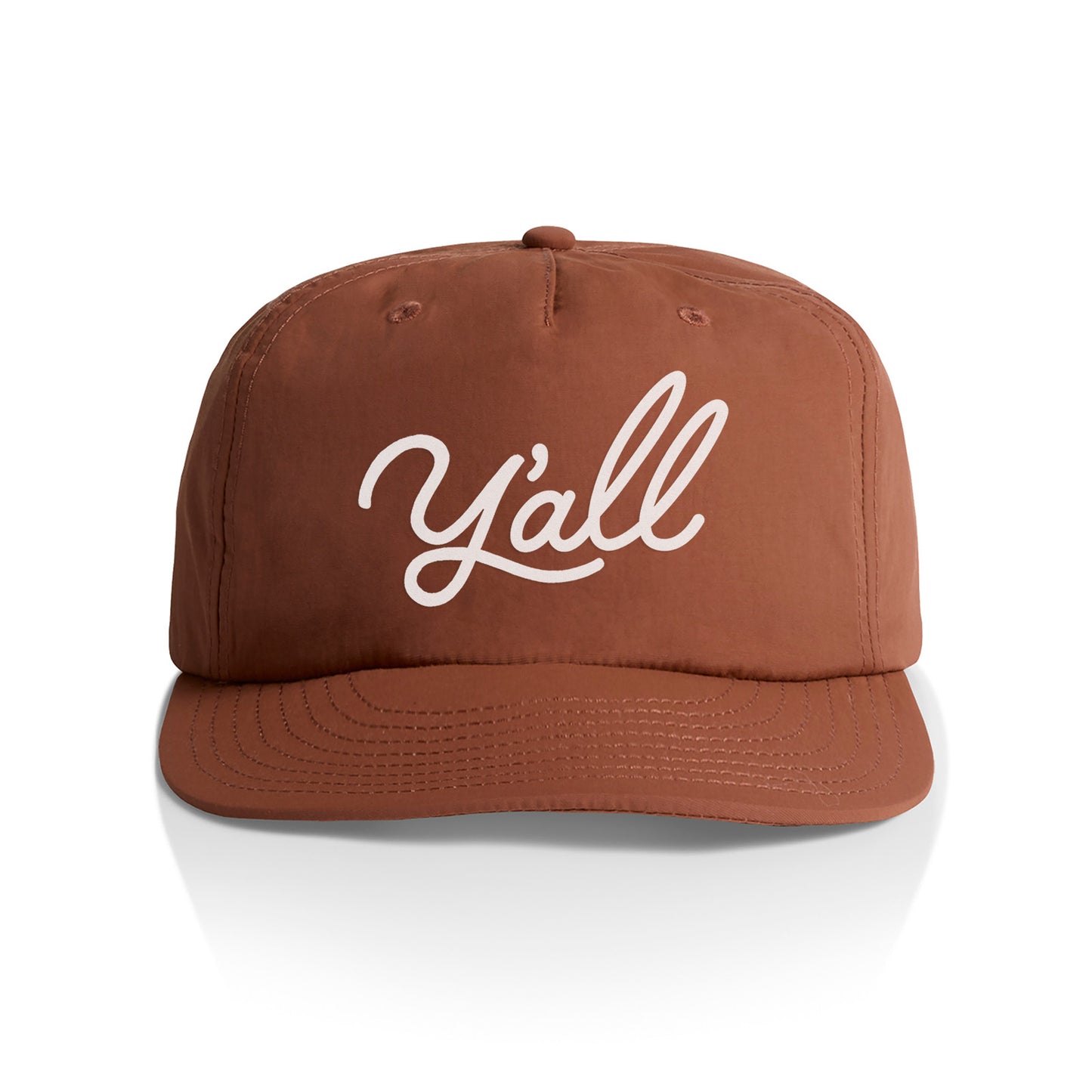 Y'all Cursive Nylon Snapback