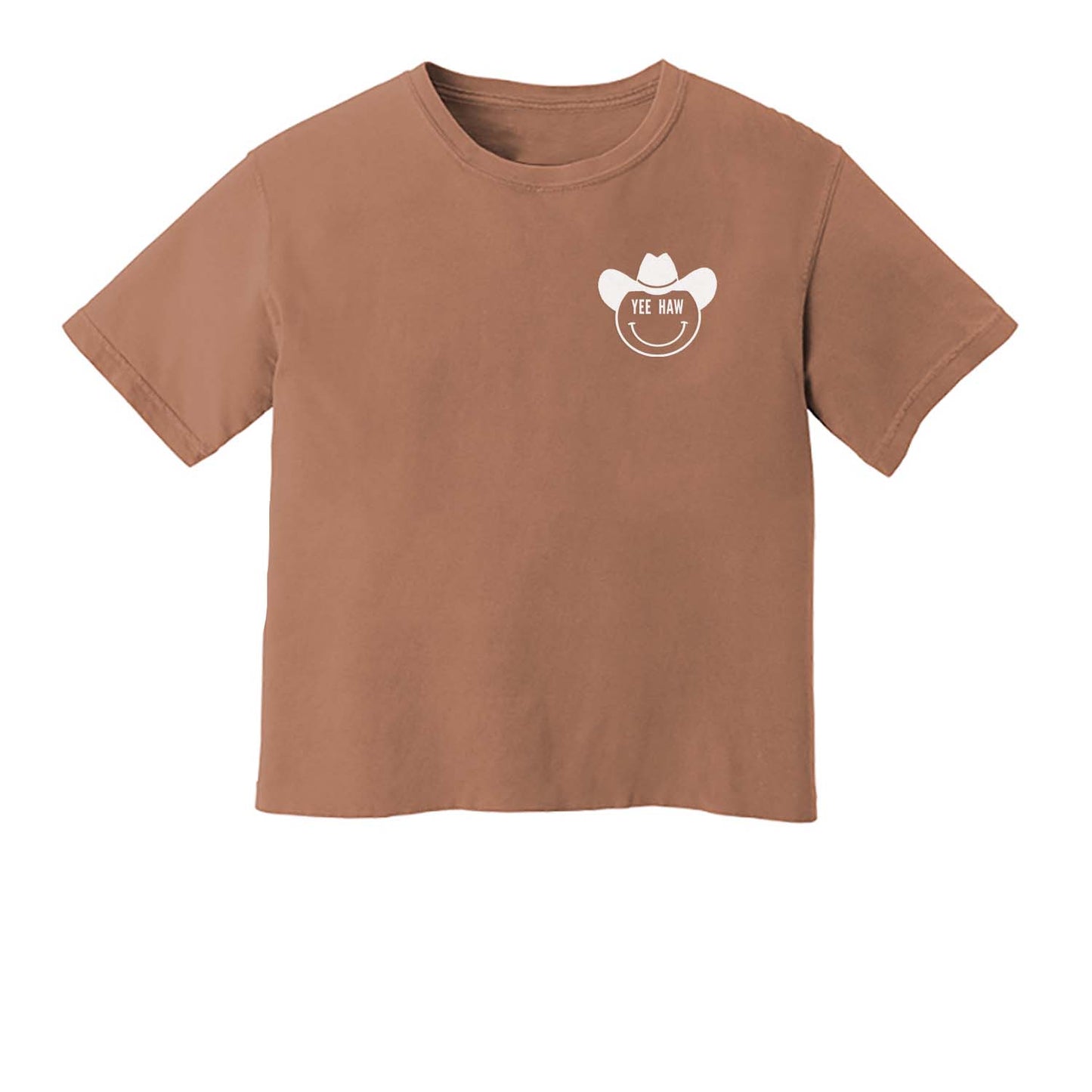 Yee Haw Cowboy Washed Tee