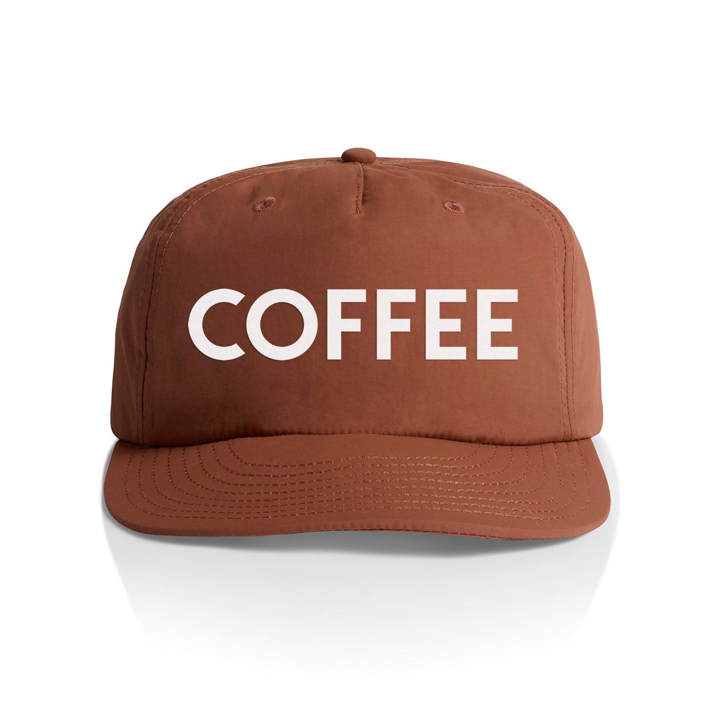 Coffee Nylon Snapback