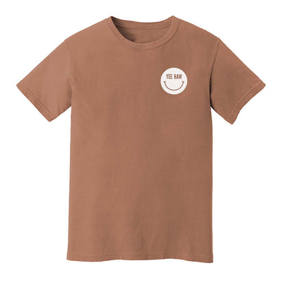 Yee Haw Smile Washed Tee