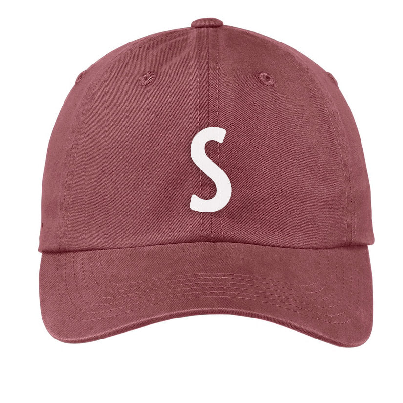 Custom Initial Baseball Cap