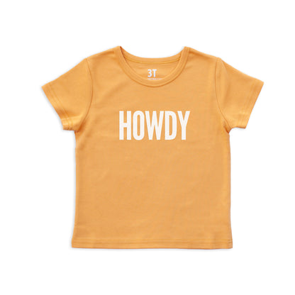 Howdy Bold Kids Tee