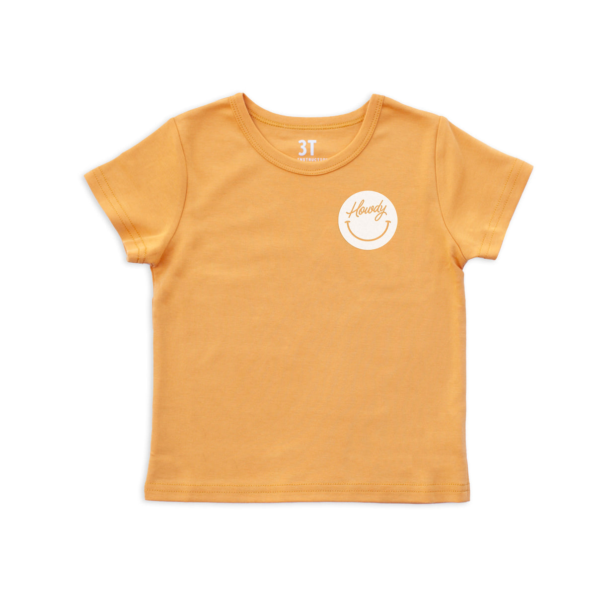 Howdy Cursive Smile Kids Tee