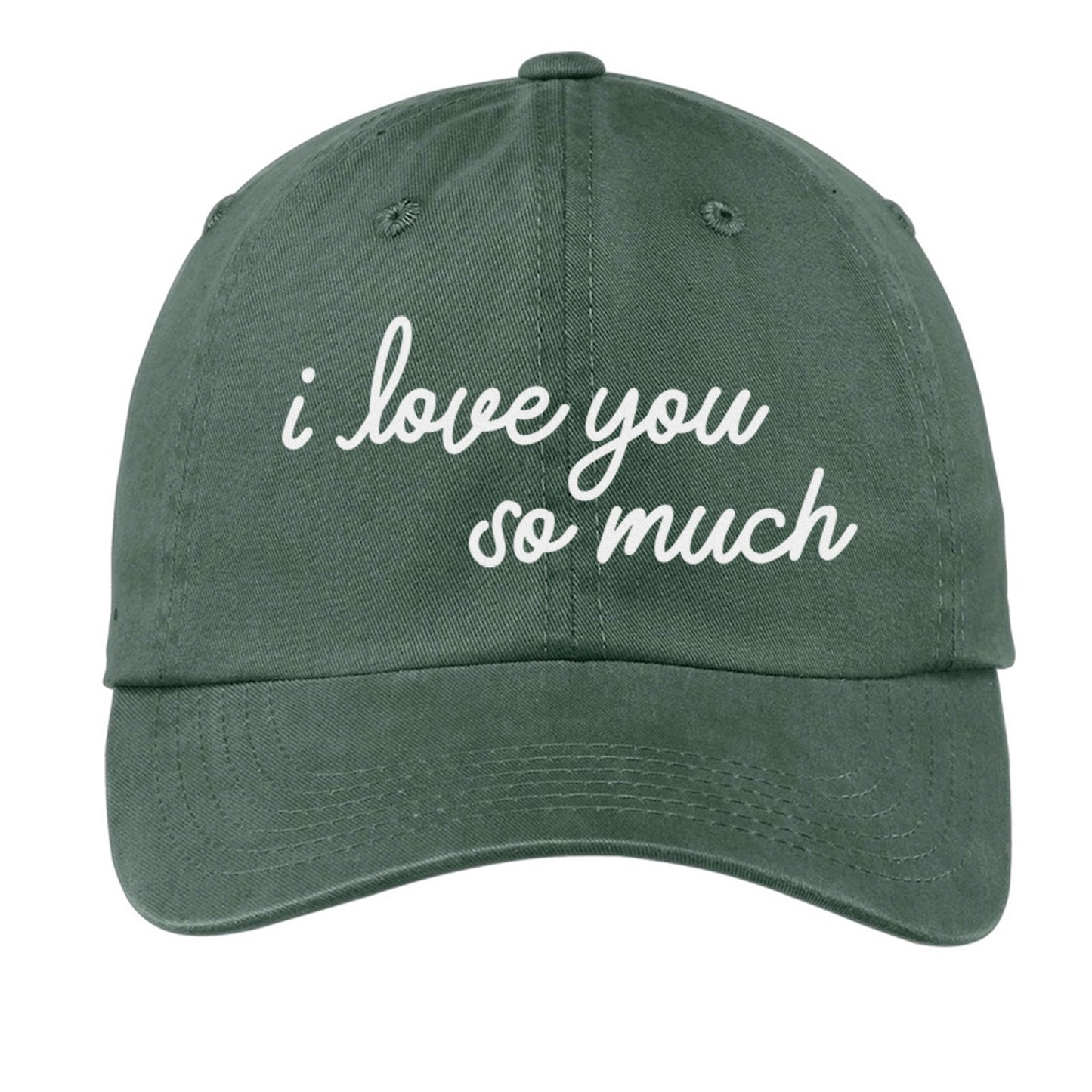 i love you so much Baseball Cap
