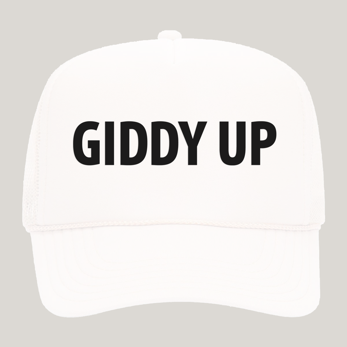 Giddy Up Bold Foam Snapback