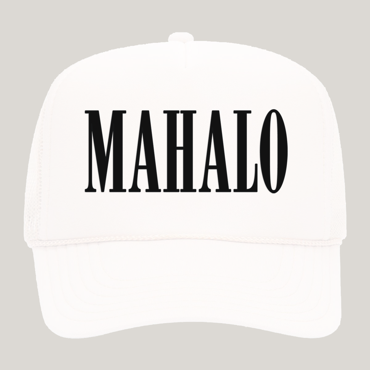 Mahalo Western Foam Snapback