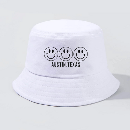 Smile Austin Texas Bucket Hat