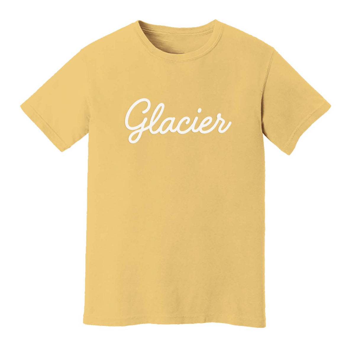 Glacier Cursive Washed Tee