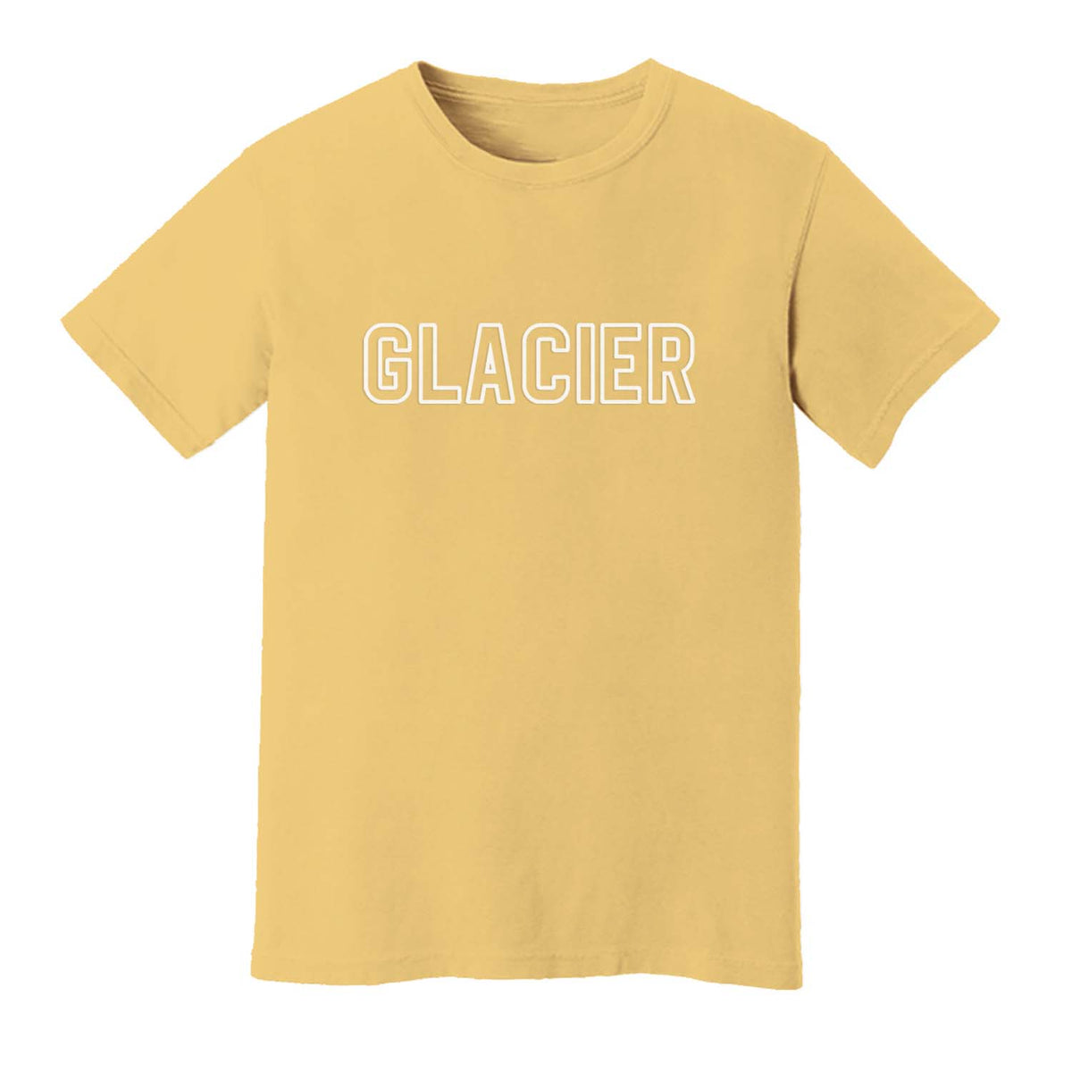 Glacier Outline Washed Tee