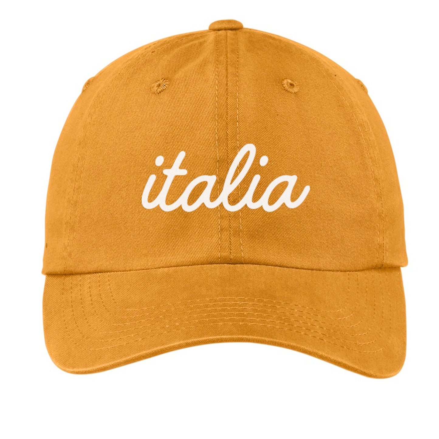 Italia Cursive Baseball Cap