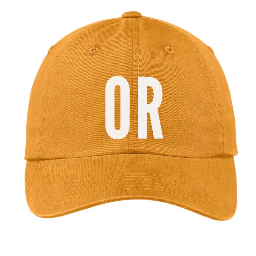 OR (Oregon) State Baseball Cap
