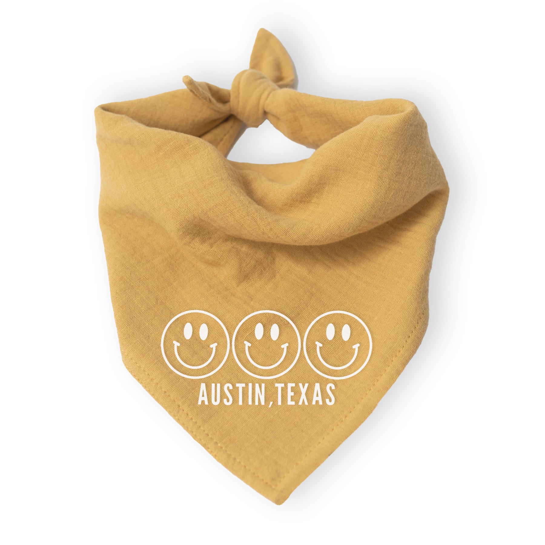 Smiley Face Austin, Texas Bandana – Frankie Jean
