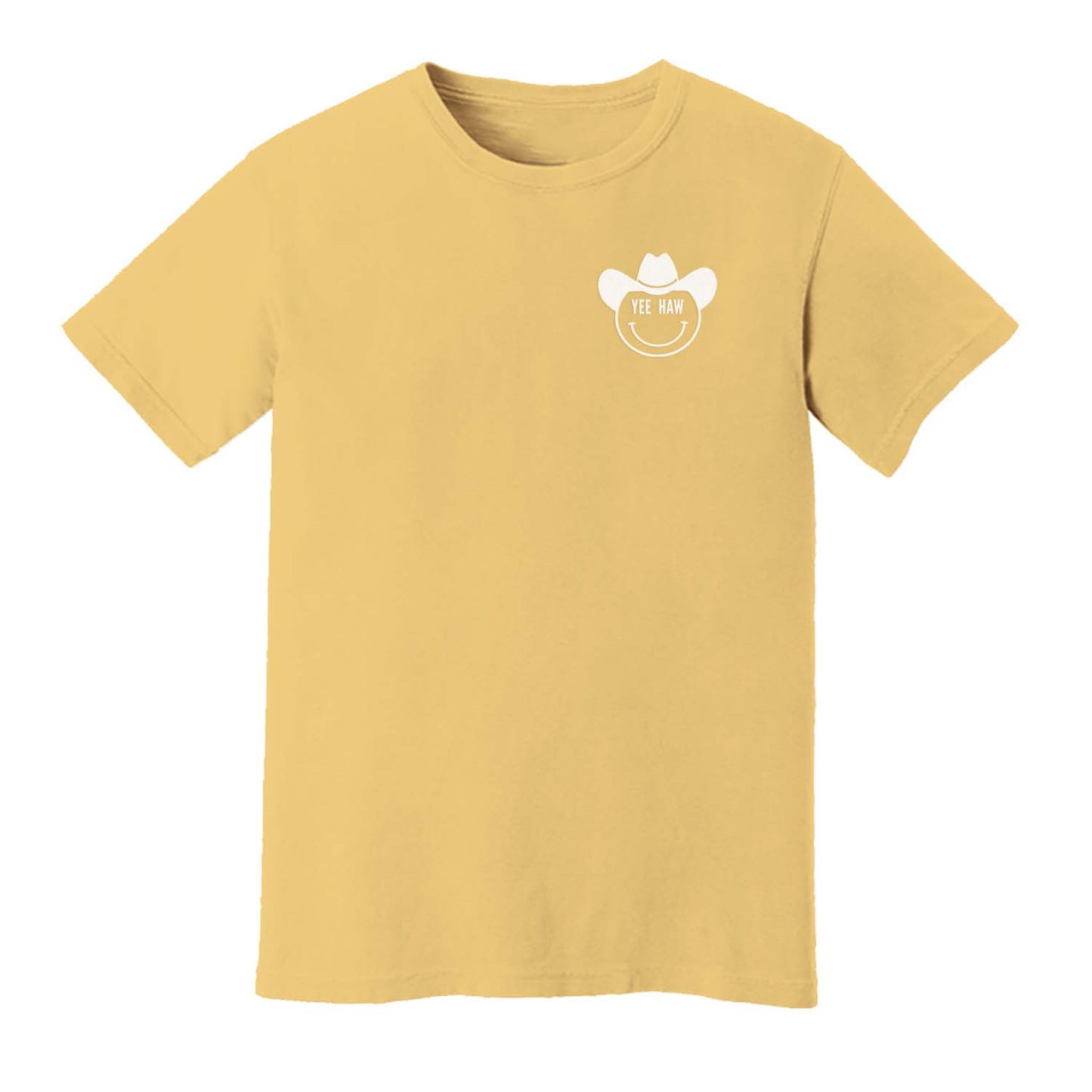 Yee Haw Cowboy Washed Tee
