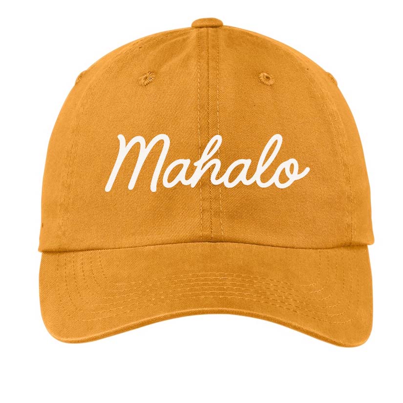 Mahalo☆です Mahalo (Hawaii) Baseball Cap – Frankie Jean