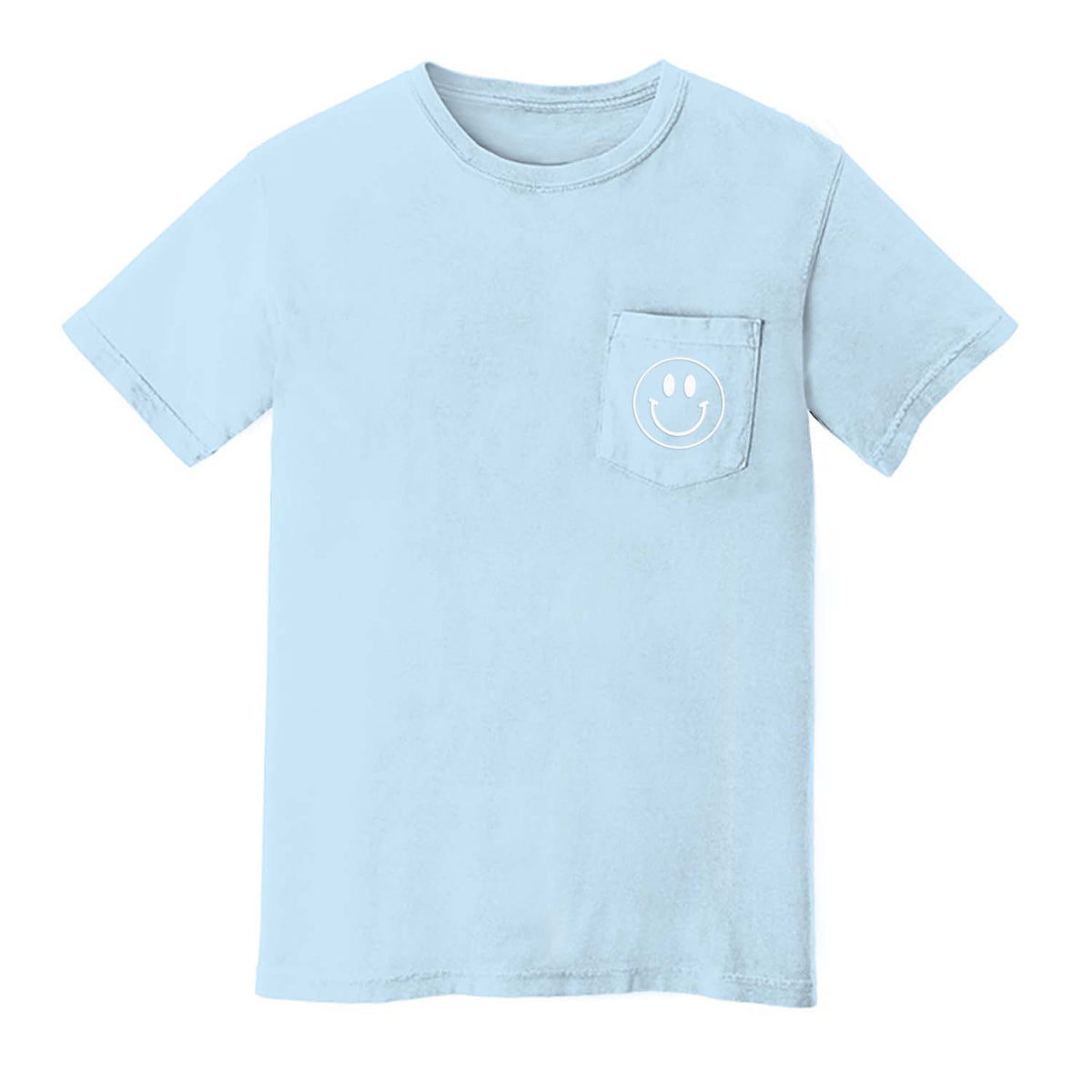 Smile Outline Pocket Tee