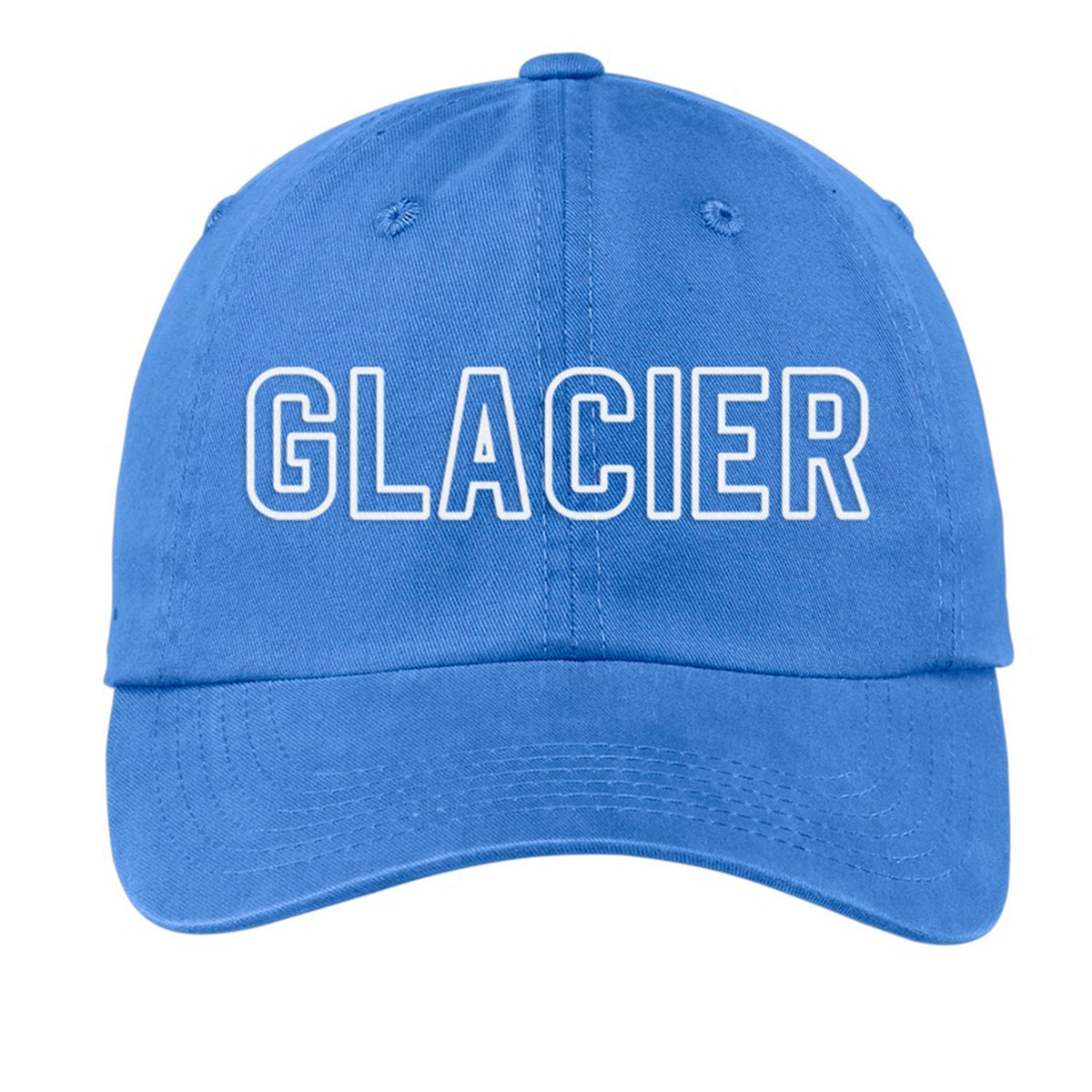 Glacier Outline Baseball Cap