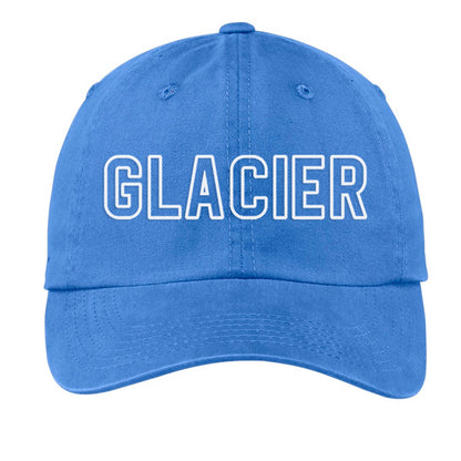 Glacier Outline Baseball Cap