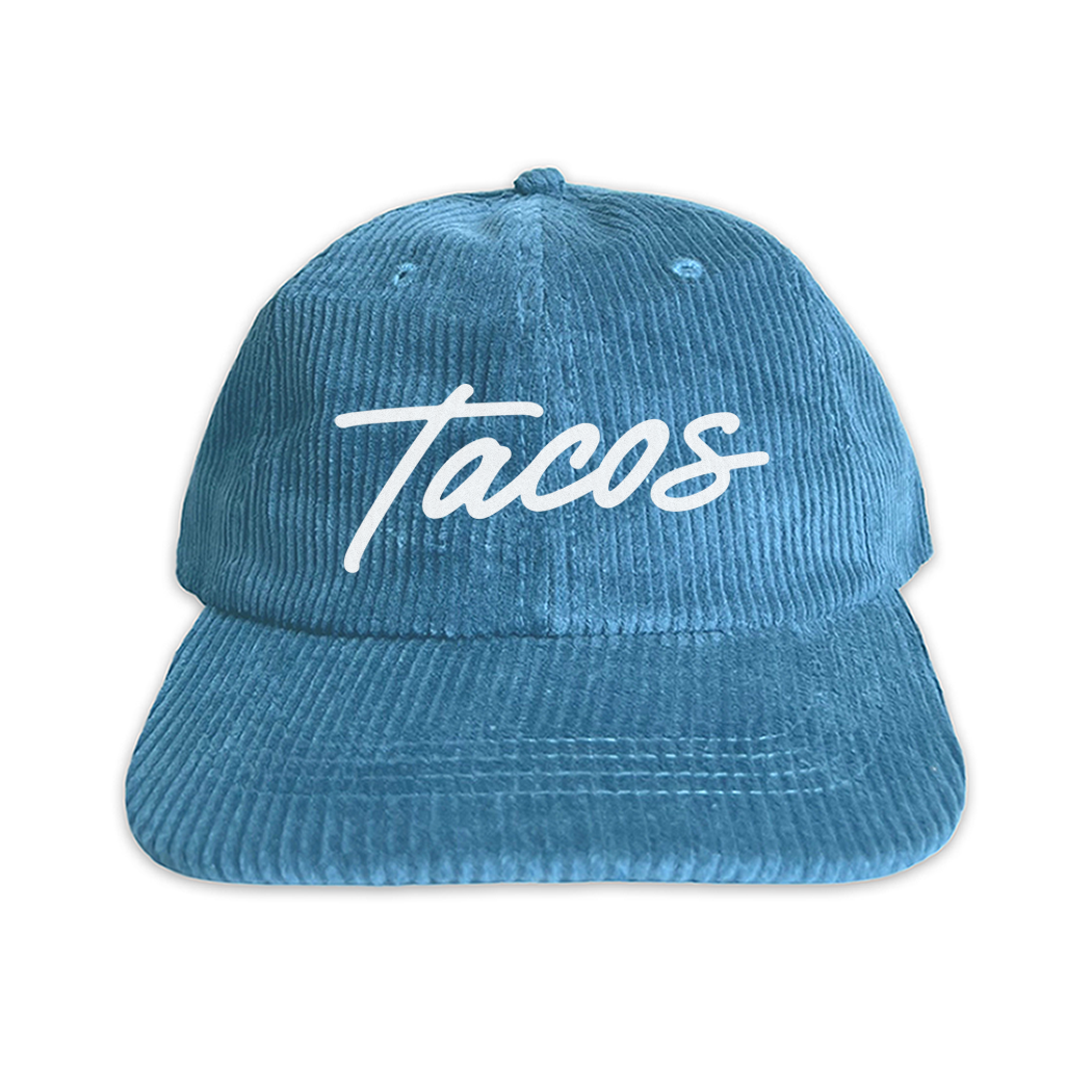 Tacos Cursive Corduroy Cap