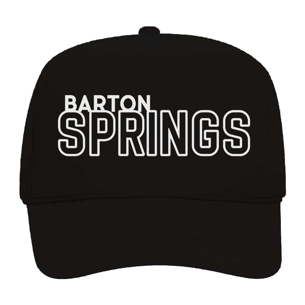 Barton Springs Outline Foam Snapback