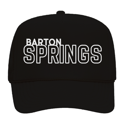 Barton Springs Outline Foam Snapback
