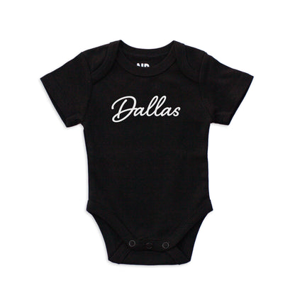 Dallas Cursive Onesie V2