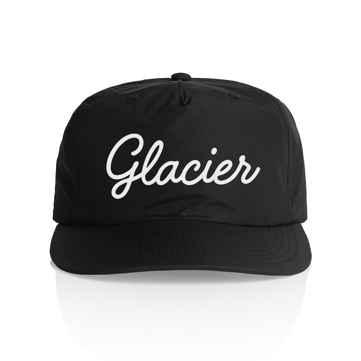 Glacier Cursive Nylon Snapback