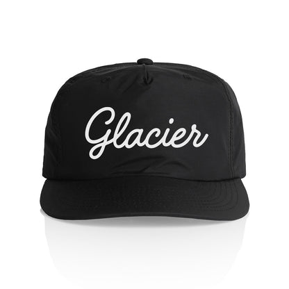 Glacier Cursive Nylon Snapback