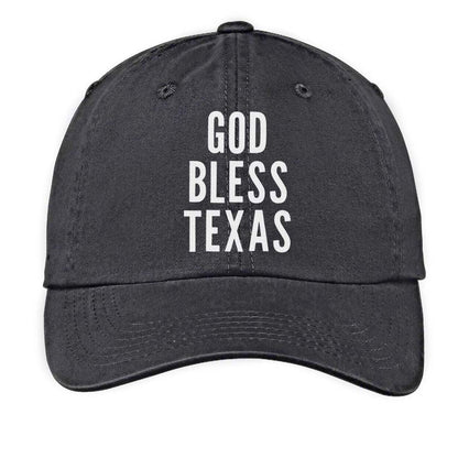 God Bless Texas Baseball Cap