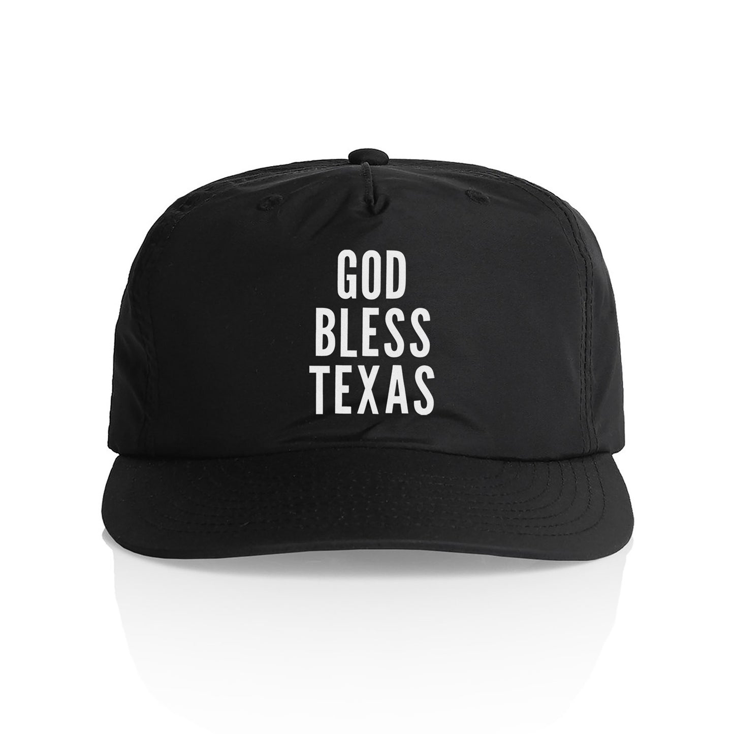God Bless Texas Nylon Snapback