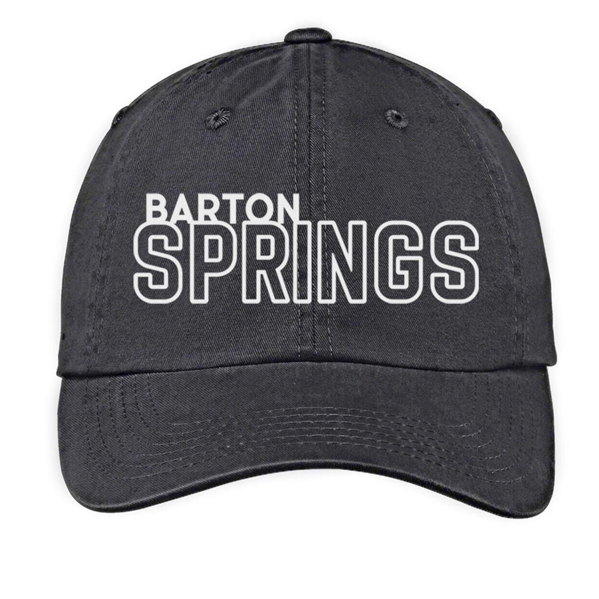 Barton Springs Outline Baseball Cap