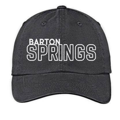 Barton Springs Outline Baseball Cap