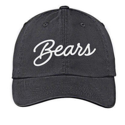 Bears Cursive Baseball Cap
