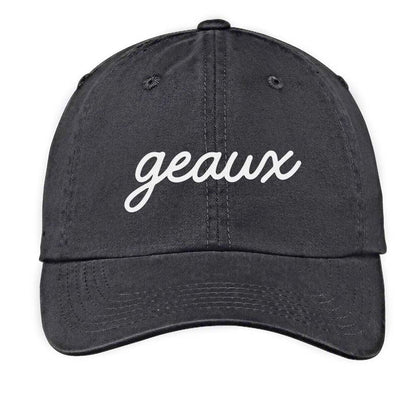 Geaux Cursive Baseball Cap