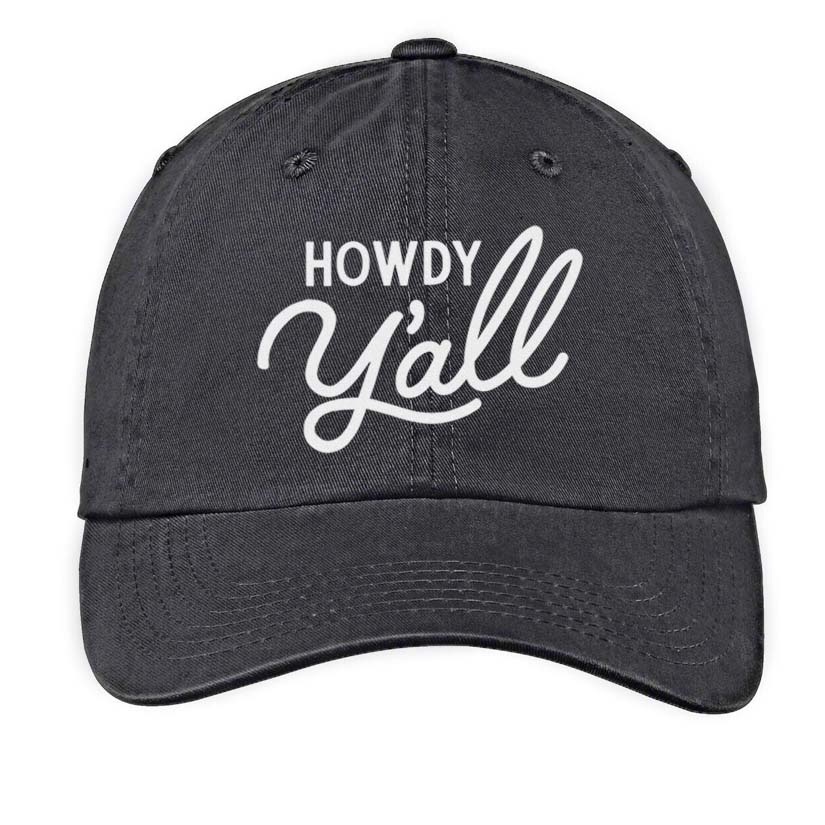 Howdy Y'all Baseball Cap