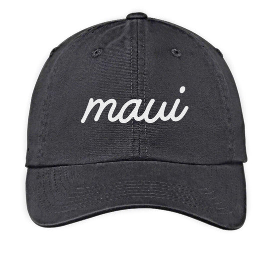 Maui Cursive Baseball Cap