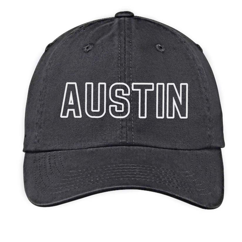 Austin Outline Baseball Cap