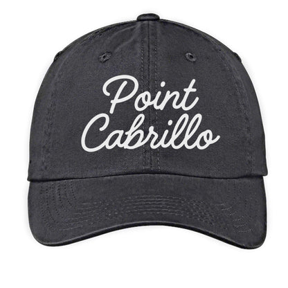 Point Cabrillo Cursive Baseball Cap