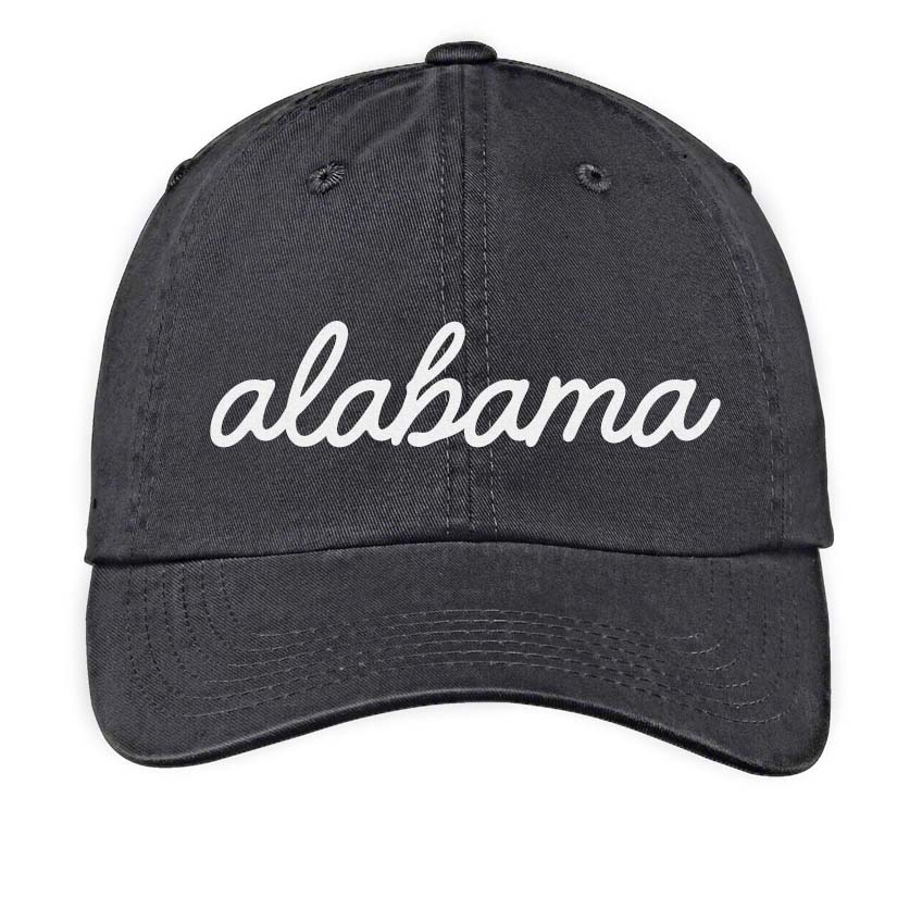 Alabama Cursive Baseball Cap