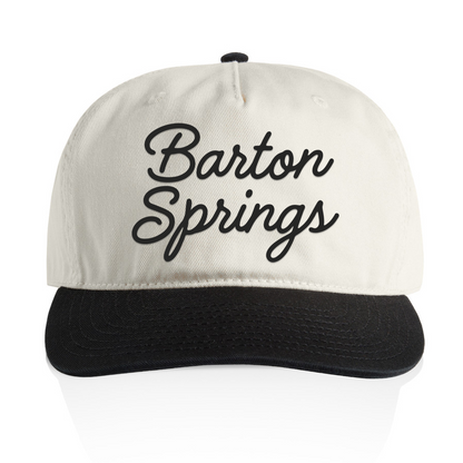 Barton Springs Cursive 2 Tone Cap