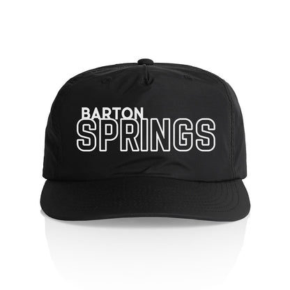 Barton Springs Outline Nylon Snapback