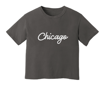 Chicago Washed Tee - Large Design