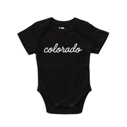 Colorado Cursive Onesie