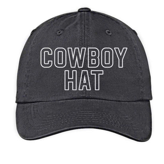 Cowboy Hat Outline Baseball Cap