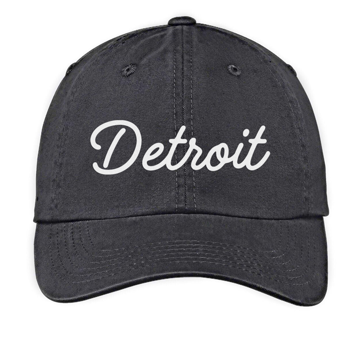 Detroit Cursive Baseball Cap