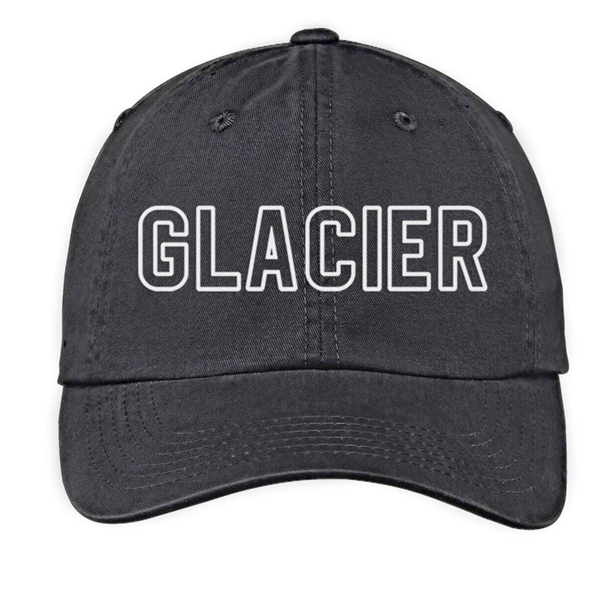 Glacier Outline Baseball Cap